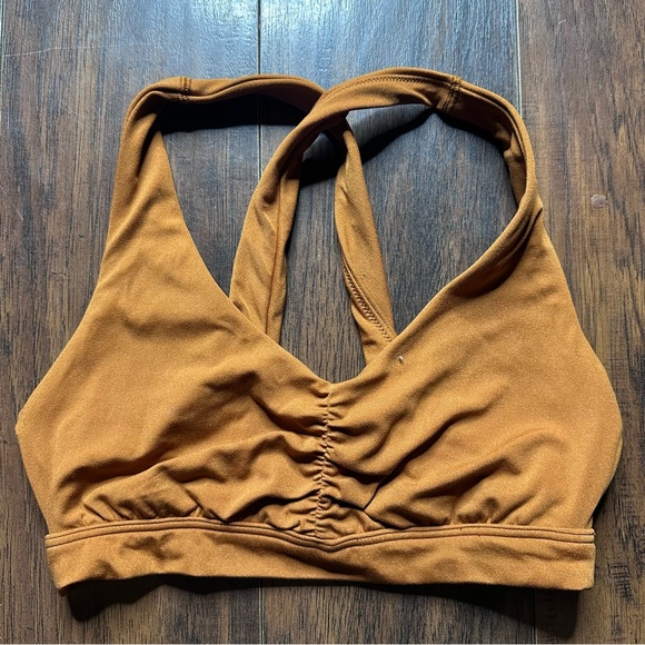 Aerie Offline Real Me Ruched Sports Bra - Picture 1 of 3